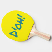 Raquette De Ping Pong D'OH ! Funny Classic 90's (Côté)