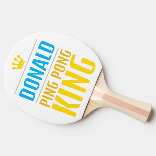 Raquette De Ping Pong Donald (Côté)
