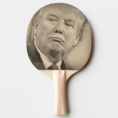 Raquette De Ping Pong Donald Trump (Dos)