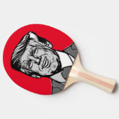 RAQUETTE DE PING PONG DONALD TRUMP (Côté)