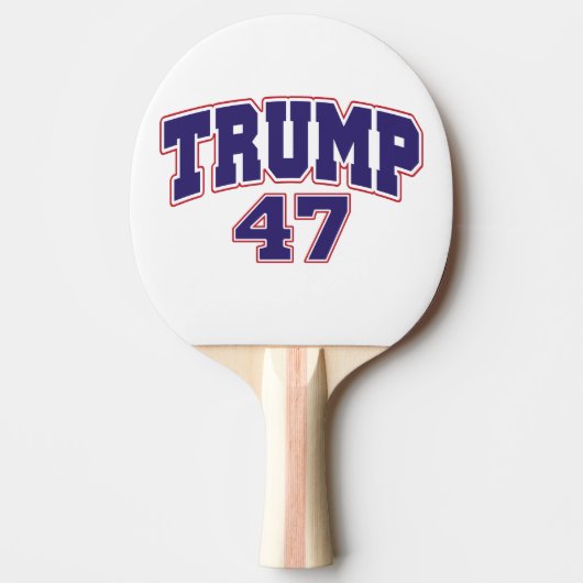 Raquette De Ping Pong Donald Trump 47 (Devant)