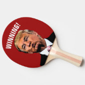 RAQUETTE DE PING PONG DONALD TRUMP GAGNE ! RAQUETTE DE PING-PONG (Côté)