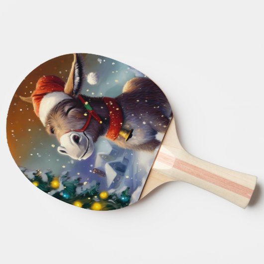 Raquette De Ping Pong Donkey de Noël (1) (Côté)