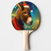 Raquette De Ping Pong Donkey de Noël (3) (Dos)