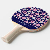 Raquette De Ping Pong Donuts, cupcakes et macarons (Devant Angle)