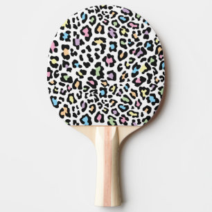 Raquette De Ping Pong Dos rouge en caoutchouc