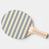 Raquette De Ping Pong Dove Grey Polo Stripes et Solide (Côté)