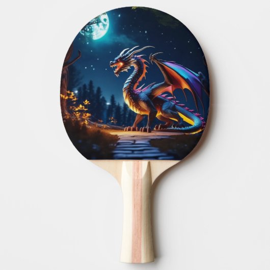 Raquette De Ping Pong Dragon (Devant)