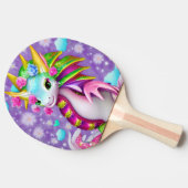 Raquette De Ping Pong Dragon Bébé coloré (Côté)