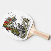 Raquette De Ping Pong dragon chinois (Côté)
