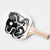 Raquette De Ping Pong Dragon de Yin Yang (Côté)