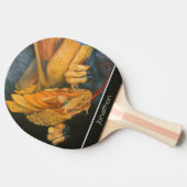 Raquette De Ping Pong Dragon d'or personnalisé (Côté)