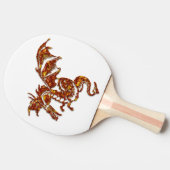 Raquette De Ping Pong Dragon Flamboyant (Côté)