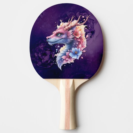 Raquette De Ping Pong Dragon Gardien Douceur. (Devant)