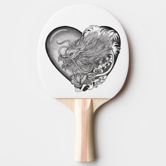 Raquette De Ping Pong Dragon Heart (Devant)