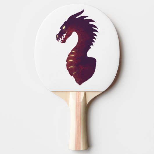 Raquette De Ping Pong Dragon médiéval (Devant)