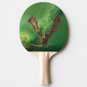Raquette De Ping Pong Dragon Wyvern Volant Espace Nébuleuse (Devant)