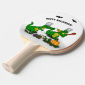 Raquette De Ping Pong Dragons - Joyeux Halloween ! Aujourd'hui je vais c (Devant Angle)