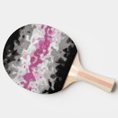 Raquette De Ping Pong Drapeau Abstrait de la Fierté Librafeminine (Côté)