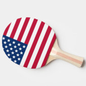 Raquette De Ping Pong Drapeau américain (Côté)