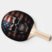 Raquette De Ping Pong Drapeau américain (Côté)
