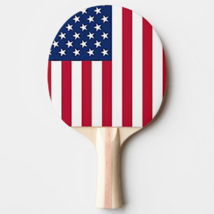 Raquette De Ping Pong Drapeau américain