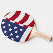 Raquette De Ping Pong Drapeau américain (Côté)
