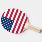 Raquette De Ping Pong Drapeau américain - États-Unis d'Amérique - Patrio (Côté)