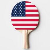 Raquette De Ping Pong Drapeau américain Ping Pong Paddle (Dos)