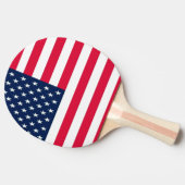 Raquette De Ping Pong Drapeau américain Ping Pong Paddle (Côté)