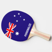Raquette De Ping Pong Drapeau australien ping pong paddle pour ping-pong (Côté)