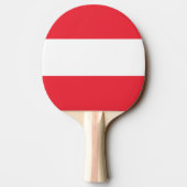 Raquette De Ping Pong Drapeau Autriche (Dos)