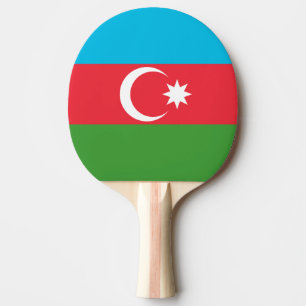 Raquette De Ping Pong Drapeau Azerbaïdjan