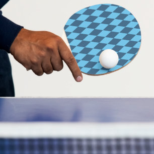 Raquette De Ping Pong Drapeau bleu Bavaria Rhombus Motif