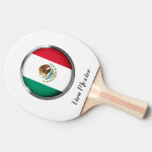 Raquette De Ping Pong Drapeau cool Mexique (Côté)