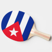 Raquette De Ping Pong Drapeau Cuba (Côté)