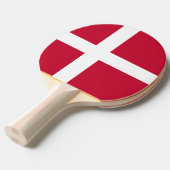 Raquette De Ping Pong Drapeau danois (Devant Angle)