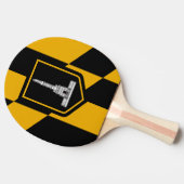 Raquette De Ping Pong Drapeau de Baltimore, Maryland Ping Pong Paddle (Côté)