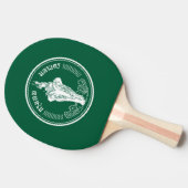 Raquette De Ping Pong Drapeau de Bangkok, Thaïlande Ping Pong Paddle (Côté)