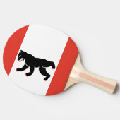 Raquette De Ping Pong Drapeau de Berlin Ping Pong Paddle (Côté)