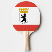 Raquette De Ping Pong Drapeau de Berlin Ping Pong Paddle (Devant)