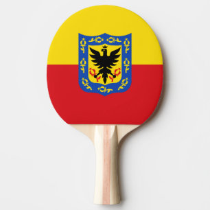 Raquette De Ping Pong Drapeau de Bogota, Colombie Ping Pong Paddle