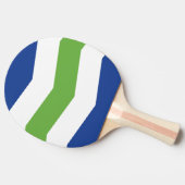 Raquette De Ping Pong Drapeau de Burlington, Vermont (Côté)