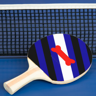Raquette De Ping Pong Drapeau de fierté de jeu de chiots de SlipperyJoe 