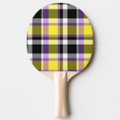 Raquette De Ping Pong Drapeau de fierté éclectique boho non binaire à ca (Devant)