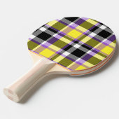 Raquette De Ping Pong Drapeau de fierté éclectique boho non binaire à ca (Devant Angle)