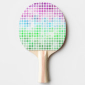 Raquette De Ping Pong Drapeau de fierté Toric abstrait boho éclectique G (Devant)