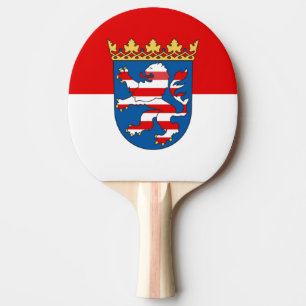 Raquette De Ping Pong Drapeau de Hesse Ping Pong Paddle