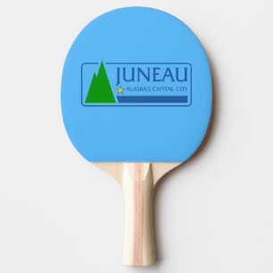 Raquette De Ping Pong Drapeau de Juneau, Alaska Ping Pong Paddle