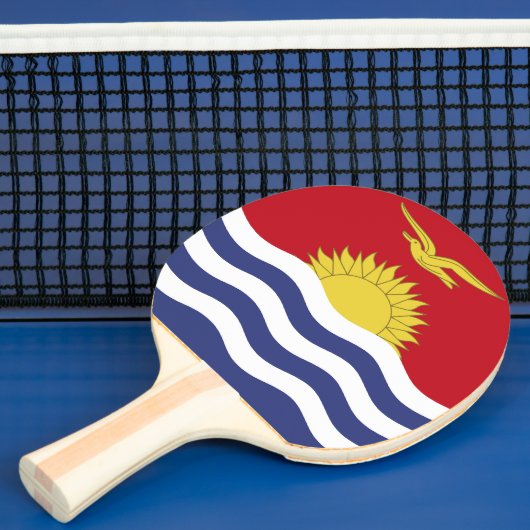 Raquette De Ping Pong Drapeau de Kiribati (Insitu)
